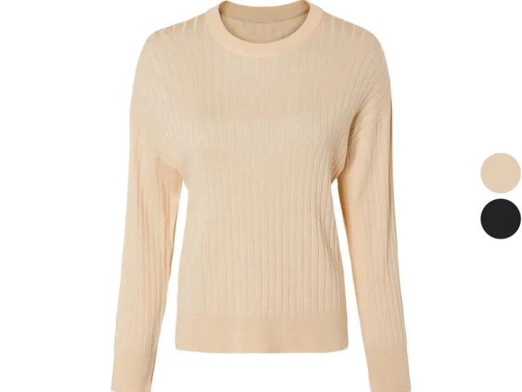 Damen Feinstrick-Pullover mit Viskose