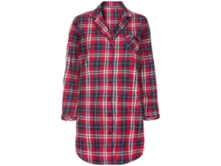 Damen Flanell Bigshirt