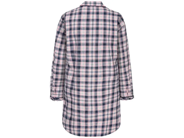 Damen Flanell Bigshirt