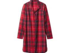 Damen Flanell Bigshirt