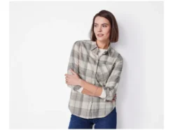 Damen Flanellbluse