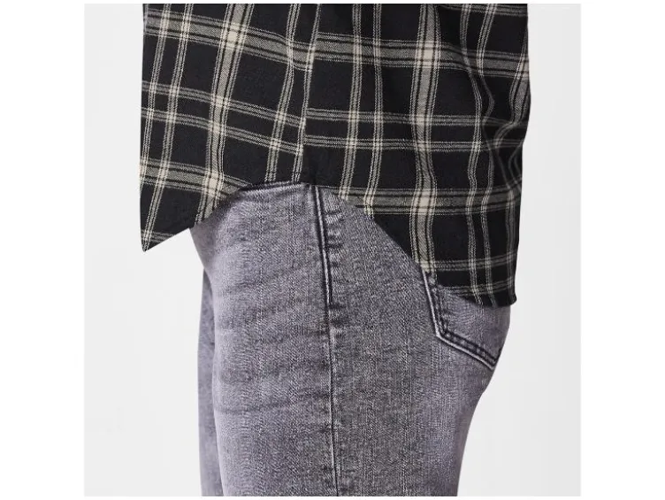 Damen Flanellbluse