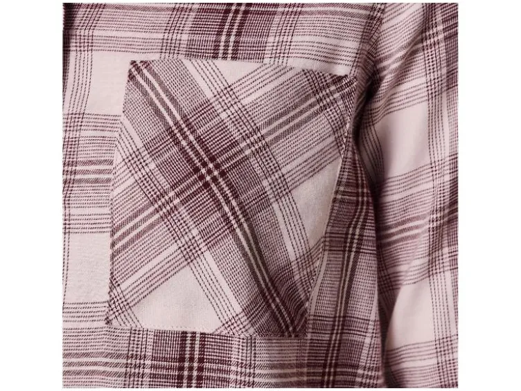 Damen Flanellbluse