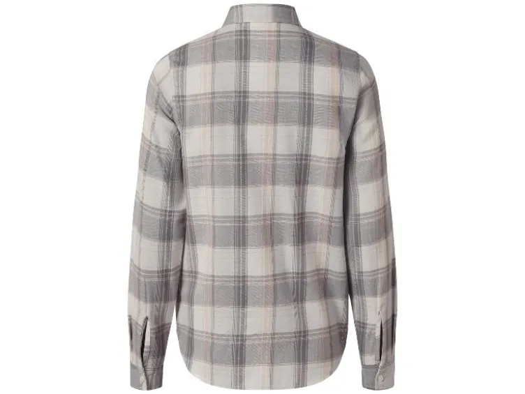 Damen Flanellbluse