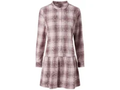 Damen Flanellkleid