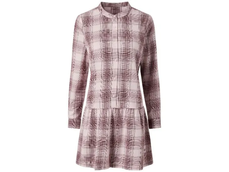 Damen Flanellkleid