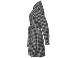 Damen Flanell-Longbluse aus reiner Baumwolle