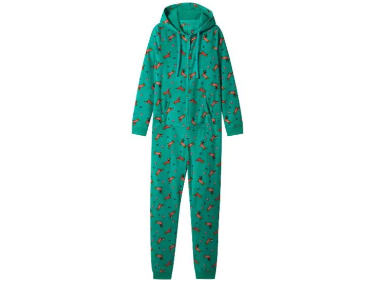 Damen Fleece-Jumpsuit