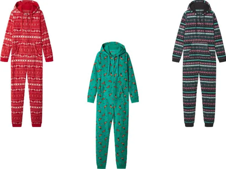 Damen Fleece-Jumpsuit