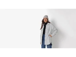 Damen Fleece-Overshirt