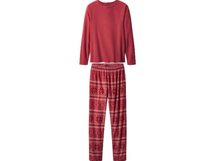 Damen Fleece-Pyjama