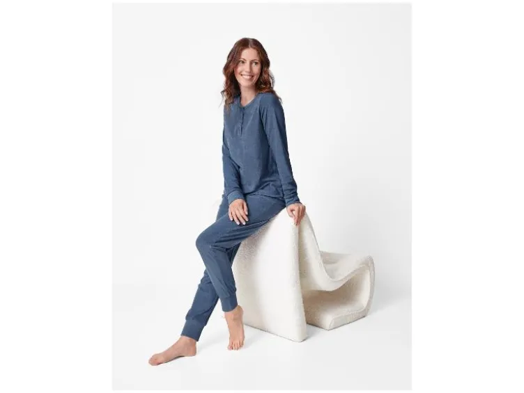Damen Frottee-Pyjama