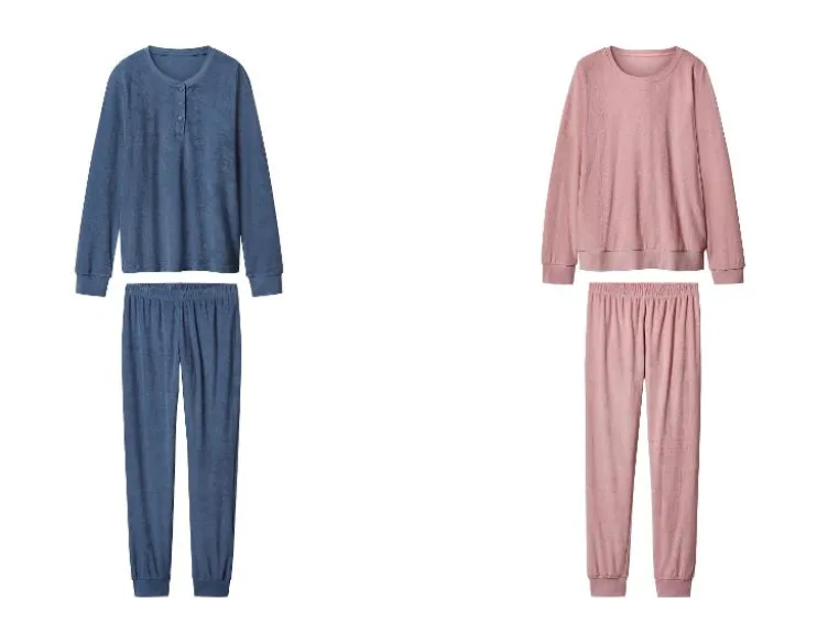 Damen Frottee-Pyjama