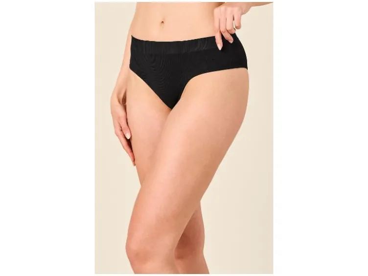 Damen Gerippte Hipster, 2 Stück