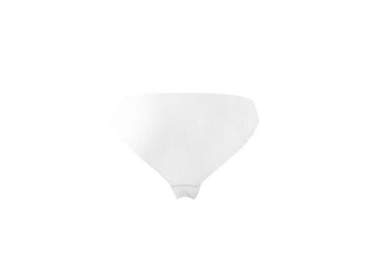Damen Gerippte Minislips, 2 Stück