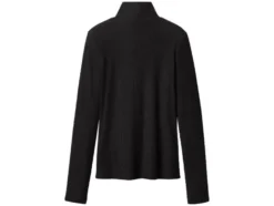 Damen Gerippte Rollkragenshirts, 2 Stück