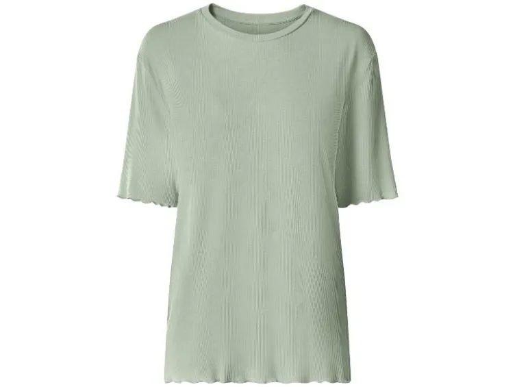 Damen Gerippter Premium Pyjama