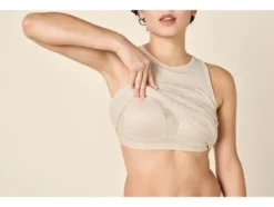 Damen Geripptes BH-Top