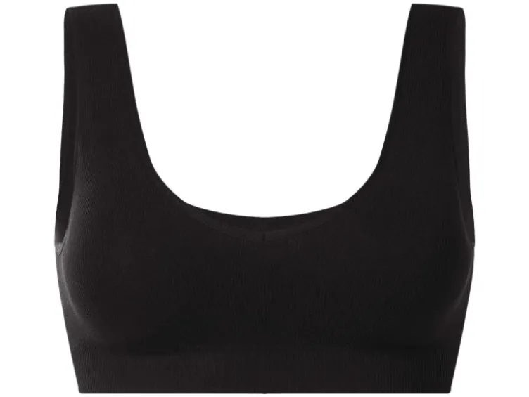 Damen Geripptes Bustier