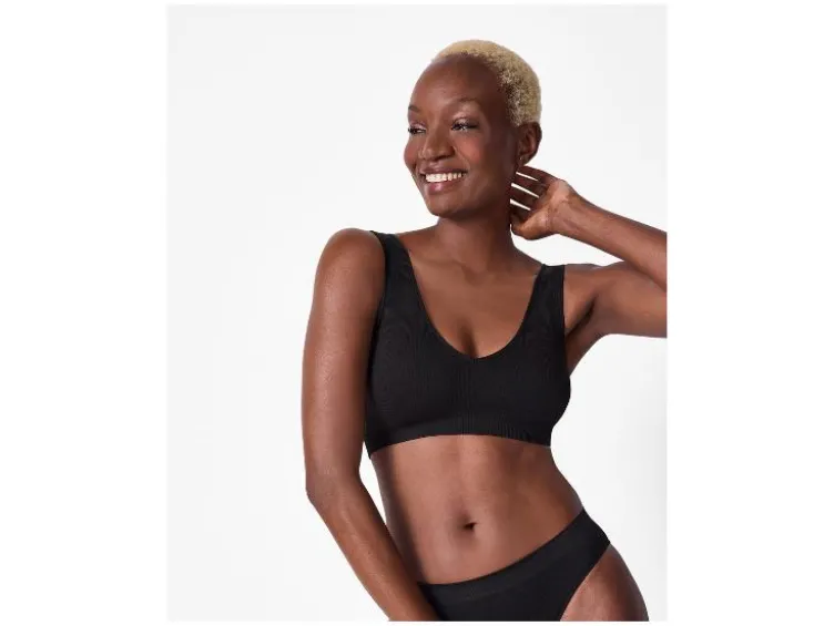 Damen Geripptes Bustier