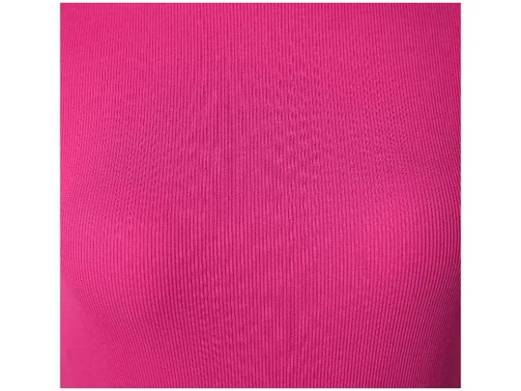 Damen Geripptes Kleid, figurbetont geschnitten