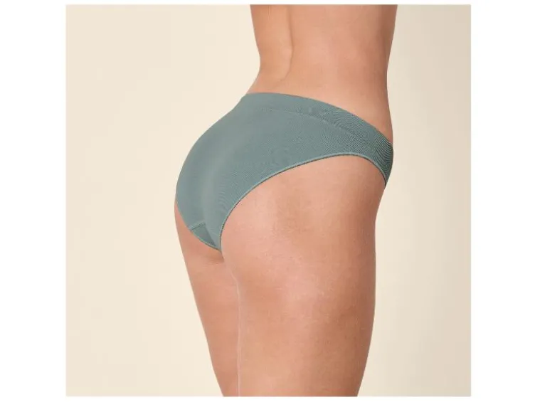 Damen Gerippte Slips, 3 Stück