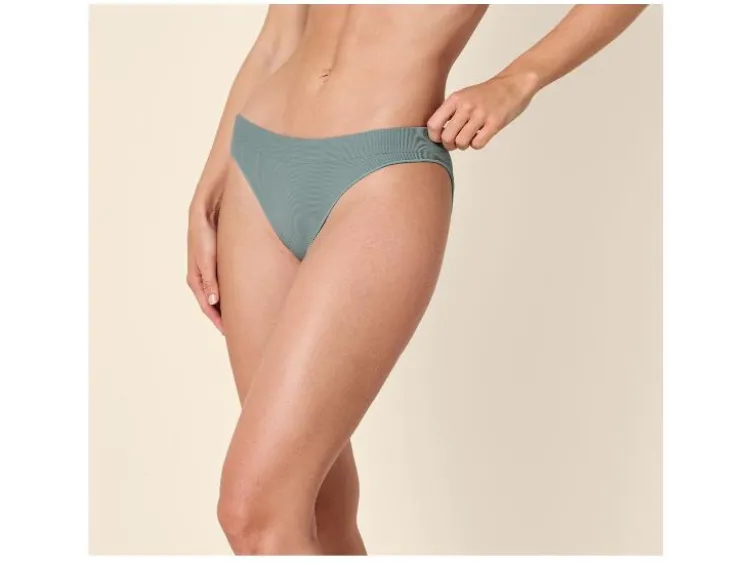 Damen Gerippte Slips, 3 Stück