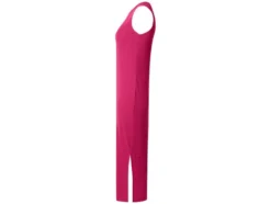 Damen geripptes Midi-Kleid