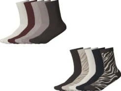 Damen Gerippte Socken / Socken, 5 Stück