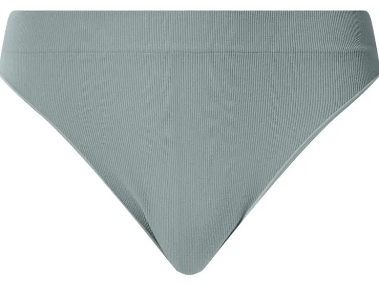 Damen Gerippte Strings, 3 Stück