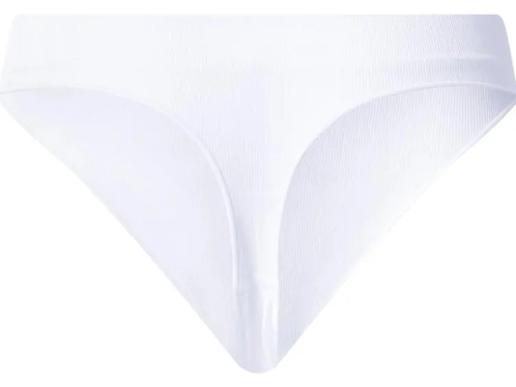 Damen Gerippte Strings, 3 Stück