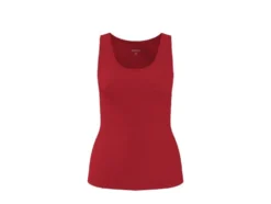 Damen Gerippte Tops, 2 Stück