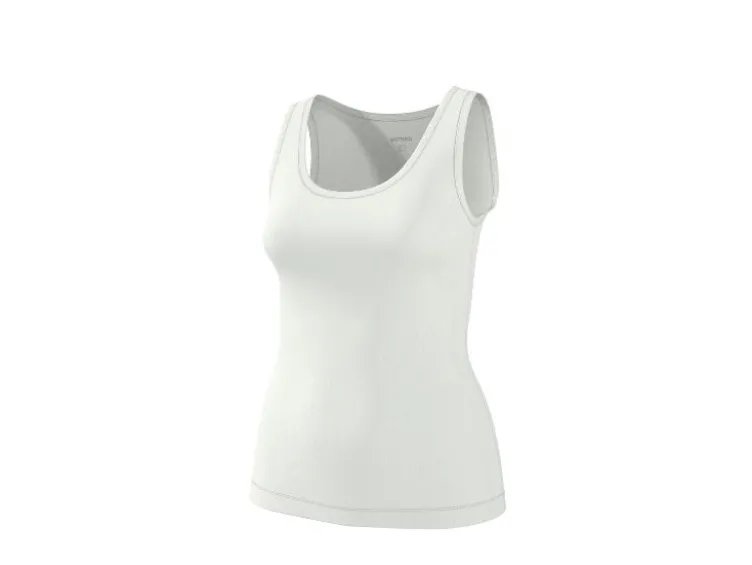 Damen Gerippte Tops, 2 Stück