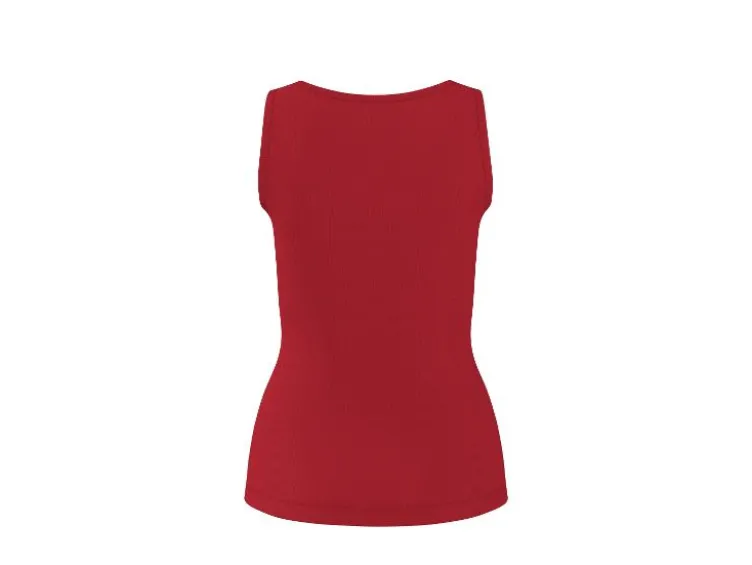 Damen Gerippte Tops, 2 Stück