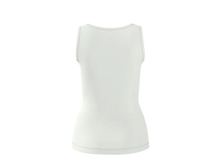 Damen Gerippte Tops, 2 Stück
