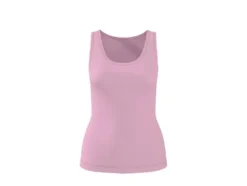 Damen Gerippte Tops, 2 Stück