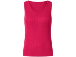 Damen Gerippte Tops, 2 Stück
