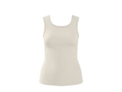 Damen Gerippte Tops, 2 Stück