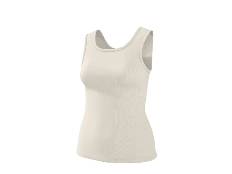 Damen Gerippte Tops, 2 Stück