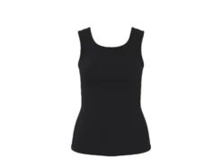 Damen Gerippte Tops, 2 Stück