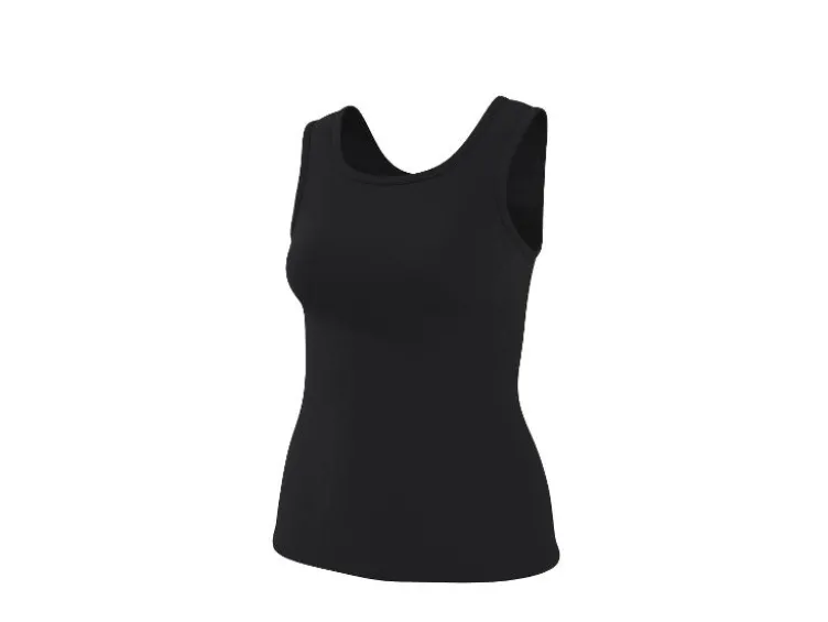 Damen Gerippte Tops, 2 Stück