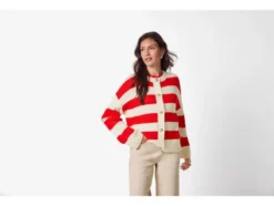 Damen Grobstrick-Cardigan