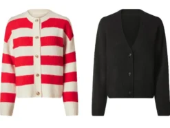 Damen Grobstrick-Cardigan