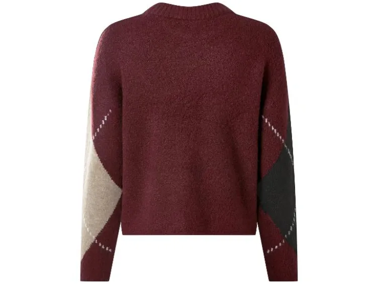 Damen Grobstrick-Pullover