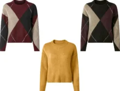 Damen Grobstrick-Pullover