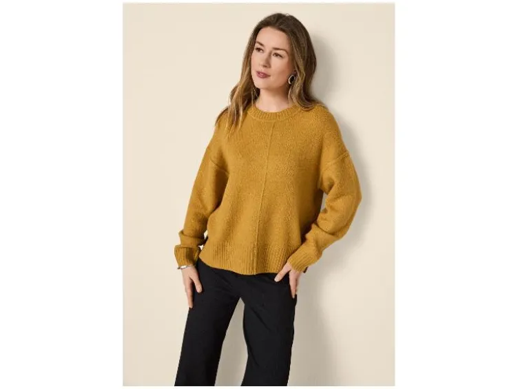 Damen Grobstrick-Pullover