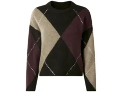 Damen Grobstrick-Pullover