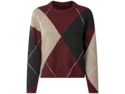 Damen Grobstrick-Pullover