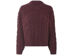 Damen Grobstrick-Pullover