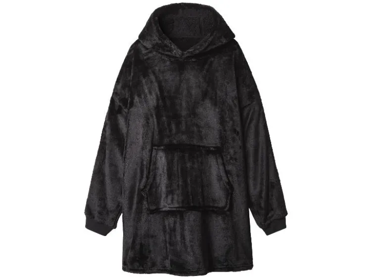 Damen/Herren Plüsch-Hoodie